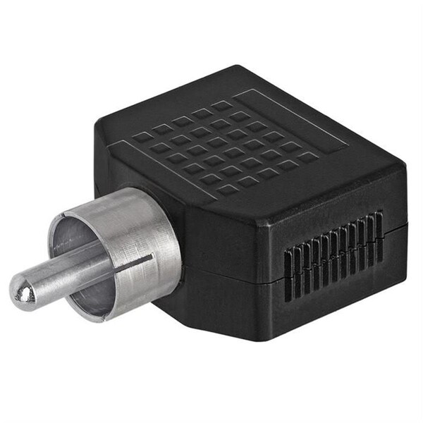 Cmple RCA Plug to 2 x 3.5 mm Mono Jack Adapter 157-N - main